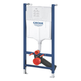 GROHE Solido Compact - Réservoir WC 6-9L, Blanc, 1,13m