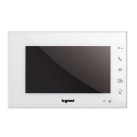 Moniteur 7 pouces WiFi Easy Kit Legrand avec Netatmo - Écran Blanc