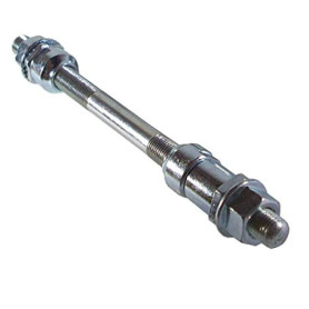 Axe de Roue Velo Universel 3/8" x 175mm - Compatible VTT, Route, BMX et Fixie