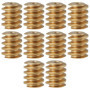 Lot de 10 Engrenages à Vis Sans Fin en Laiton M0,4 pour Trains Miniatures