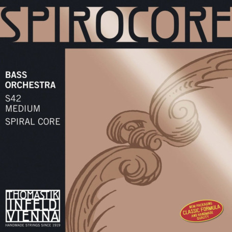 Corde de Contrebasse Thomastik Spirocore 3/4 - Do (High) en Chrome