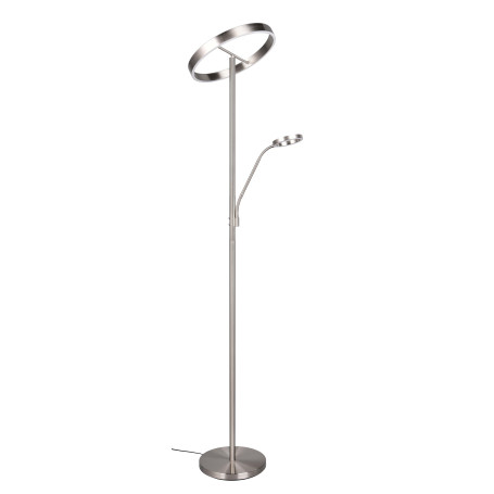 Lampadaire LED Dimmable TRIO WILLIS en Nickel Mat
