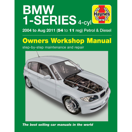 Manuel de Réparation BMW Série 1 4-cylindres (04 - Août 11)
