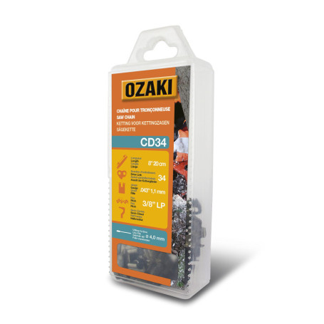 Chaîne de Tronçonneuse Greenstar 3/8 LP E34 - 34 Entraîneurs