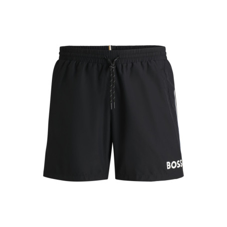 Short de Bain BOSS Hommes Starfish à Séchage Rapide - Noir
