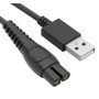 Câble de Charge USB 5V 100cm pour Rasoirs Électriques Philips