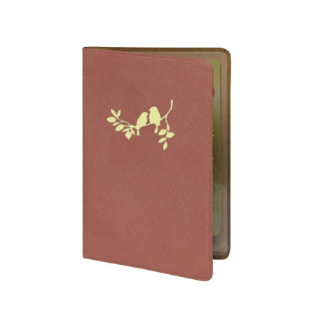 Porte-Cartes Élégant Elise en Terracotta - Exacompta