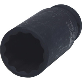 Douille Longue à Chocs 12 Pans 1/2" 24mm en Chrome Molybdène - KS Tools