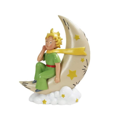 Figurine en Résine Le Petit Prince - Lune Multicolore