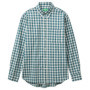 Chemise en Coton Organique à Motif Check - Vert - United Colors of Benetton - XL