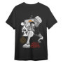 T-shirt One Piece Monkey D. Ruffy - Comic Studio - Noir Unisexe