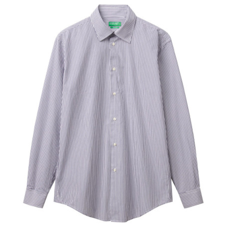 Chemise en Coton Organique Blanc - United Colors of Benetton - XL Homme