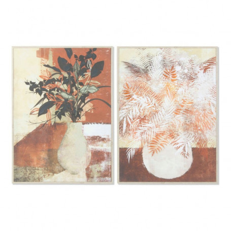 Cadre DKD Home Decor S3013688 Toile Plante (52 x 2,7 x 72 cm) (2 Unités) 85,99 €