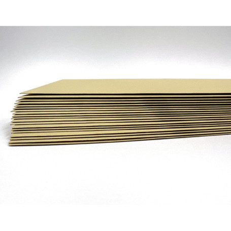 Enveloppes beiges autocollantes sans fenêtre - 50 pièces - 220 x 110 mm