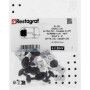 Kit de Fixations Complet pour Carénage Sous Moteur - Compatible A3, ALTEA, LEON II, TOLEDO III