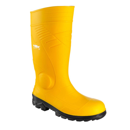 Bottes de sécurité teXXor S5 en PVC - Jaune - Taille 45