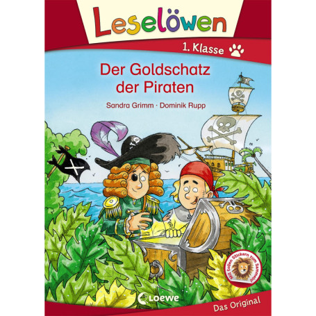 Leselöwen 1. Klasse : Le Trésor des Pirates - Livre pour Enfants dès 6 Ans