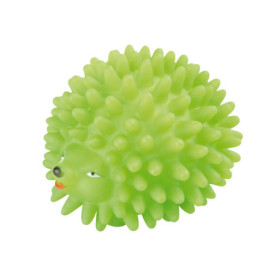 Jouet Sonore Hérisson en Vinyle pour Chiens - 9 cm Vert