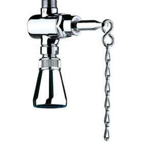 Pomme de douche Tempostop avec régulateur de débit - Delabie