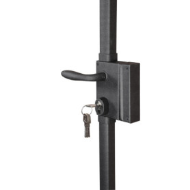 Serrure en Applique Multipoints Bricard Astral Anthracite avec 5 Clés