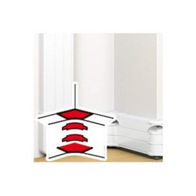 Angle Intérieur Blanc pour Goulotte Mosaic Legrand 50mm x 180mm