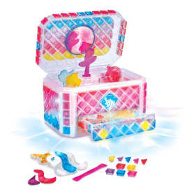 VTech Mosaic Magic - Boîte à Bijoux Lumineuse et Personnalisable pour Enfants