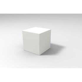 Cube Siège et Table Basse ICEKUB Blanc 35 cm - Kloris