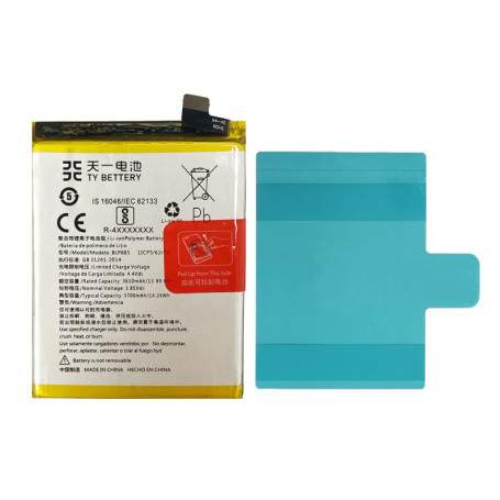 Batterie TY BETTERY Compatible OnePlus 6T et 7 - 3610 mAh