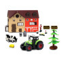 Playset Ferme Animaux Teorema avec Tracteur et Accessoires