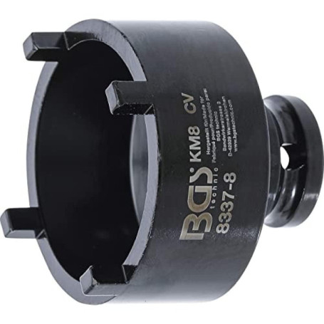 Douille à Ergots BGS 8337-8 pour Écrous à Empreinte 12,5 mm