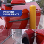 Protection de Portière de Voiture Buydentprevent - Bandes Magnétiques Amovibles Noir Mat