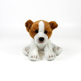 Peluche Jack Russell Terrier Assis 12 cm - DQB DeQUBE