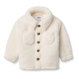 Veste Surchemise Sherpa Ivoire pour Bébé - Amazon Essentials x Sofia Grainge