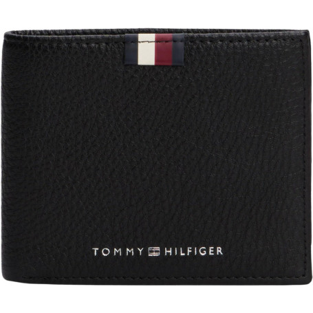 Portefeuille Tommy Hilfiger Th Prem Lea Mini CC - Élégance et Praticité en Noir