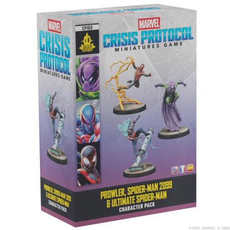 Pack de Personnages Marvel : Prowler, Spider-Man 2099 & Ultimate Spider-Man
