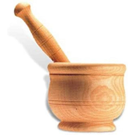 Mortier en Bois M.Nogueira - 11 cm pour Cuisine