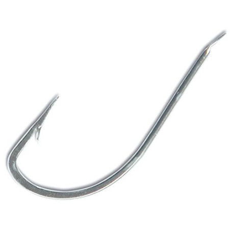 Hameçons Spade End Mustad N°2/0 - 25 Pièces en Nickel Forgé