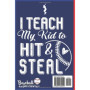 Carnet de Baseball avec Stratégies et Scores - Cadeau Idéal pour Enfants