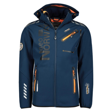 Veste Softshell Imperméable Geographical Norway pour Homme - Manteau à Capuche Outdoor