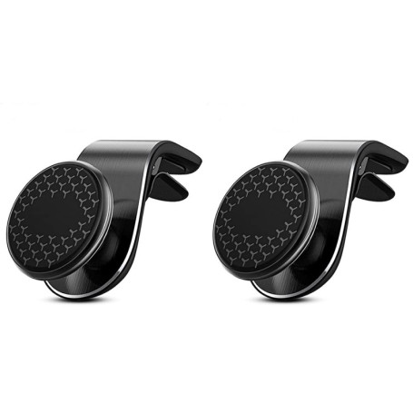 Support Magnétique de Téléphone pour Voiture - Lot de 2 avec Rotation 360°