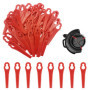 Pack de 50 Lames en Plastique pour Coupe-Bordures XPOOP