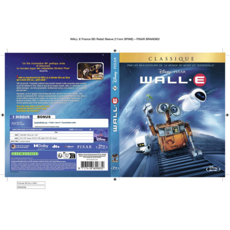 WALL-E - Édition Blu-ray Collector de Disney - PIXAR