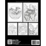 Livre de coloriage des maisons des animaux pour enfants curieux