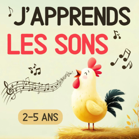 J'apprends les sons - Livre d'éveil auditif pour enfants de 2 à 5 ans
