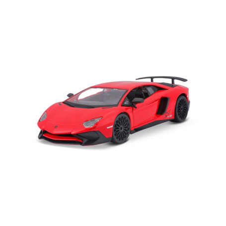 Bburago Lamborghini Aventador SV Miniature 1/24 Rouge