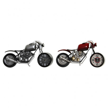 Horloge de table DKD Home Decor Motocyclette Fer (2 pcs) (44 x 13.5 x 23 cm) 109,99 €