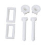 Lot de 2 Vis et Écrous pour Abattant de Toilettes BQLZR - Réparation Facile