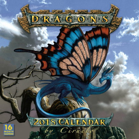 Calendrier 2018 des Dragons - Édition Anglaise