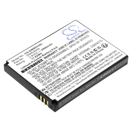 Batterie Li-Polymer 2900mAh pour D-Link DWR-933 B1 - Remplacement Compatible