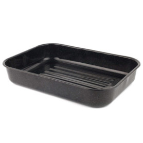 Plat à Rôtir Rectangulaire Russell Hobbs en Émail Noir - 42 cm